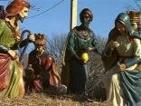 Vandalized Manger Scene