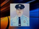 Handcuffs and Final Salute to Sgt. Simpson