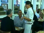President Obama Ordering Lunch in South Philadelphia