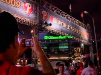 Phils' Fans Take Over South Philly