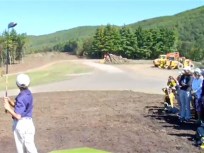 Local Boy Out Drives Tiger Woods
