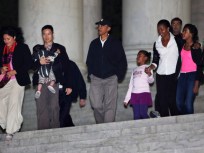 First Family Tours the Washington Monuments