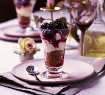 Lime Berry Cheesecake Mousse