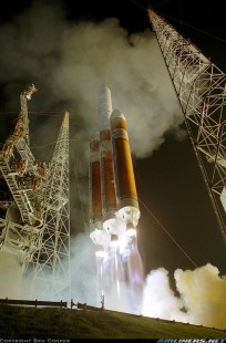 World's Tallest Rocket Roars Away