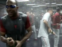 Phillies Celebrate NLDS Win