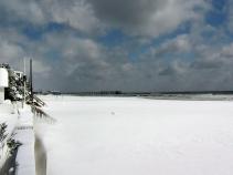 Your Pictures: Beach Snow!