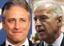 No Gaffes, Few Laughs for Biden's Sitdown with Stewart