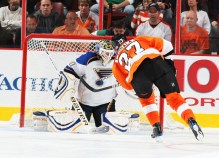 Flyers Not Feeling the "Blues" After OT Win