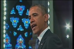 President Comes To Boston