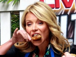 Celebrities Pigging Out