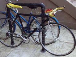 WARNING: Get Your Old Bike Off Philly Sidewalks