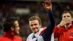 David Beckham Plays Emotional Final Match