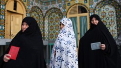Iranian-Americans Vote in Presidential Election 