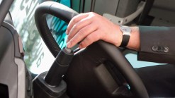 Rider Steers Transit Bus to Safety