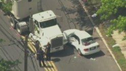 Student Hurt in Truck Crash Outside School