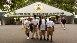 Young Golfers See Idols in Action