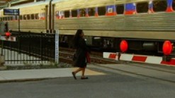 Woman Darts Onto SEPTA Tracks