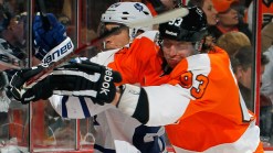 Flyers Hold on, Makes Leafs Fall