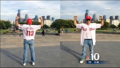 Rory McIlroy Takes a Run Up the Rocky Steps