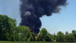 Firefighters Struggled to Fight Horse Barn, House Fire