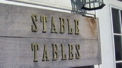 Recycling Horse Stables for Tables