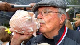 Sailor Wins "Conch Honk" Contest