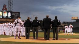 Adenhart Honored at Angels Pre-game Ceremony 