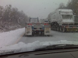 Snow Close Schools, Cause Crashes in Western Pa.