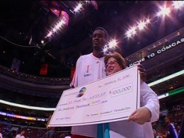 76er Gives to His Native Haiti