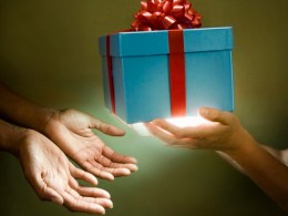 Gold Gift Box