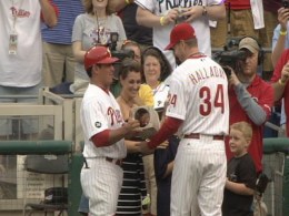 Phillies Honor Halladay for Perfect Game