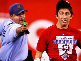 Phillies Fan Tasered for Running Onto Field