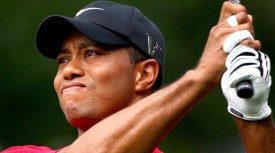 Tiger Celebrates AT&T National Win With Himself