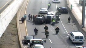2 Injured in Crash on I-76 Eastbound