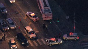 Elderly Woman Struck by Bus 