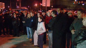 Vigil Held for Fallen Hero