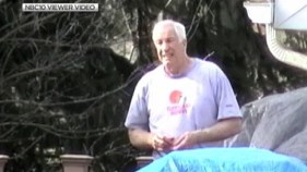 Video of Jerry Sandusky on His Deck