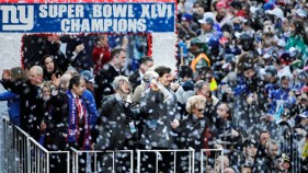 Thousands Cheer Giants, Super Bowl Champs
