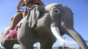 Lucy the Elephant Struck by Lightning