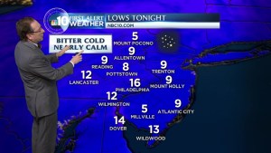 First Alert Weather: Frigid Tuesday