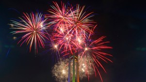 Fireworks Over Nightly Fireworks