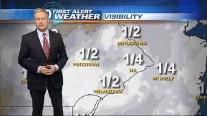 NBC10 First Alert Weather meteorologist Bill Henley has a foggy, dreary start to the day.