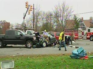 Car Cuts Car in Half