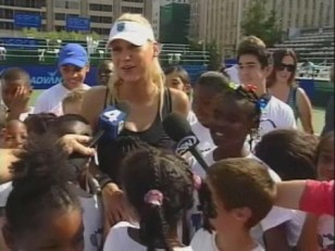 Anna Kournikova Talks Tennis, Tabloids, Kids
