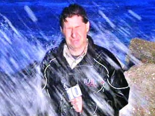 Nor'Easter a Slap in the Face for Reporter