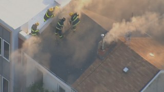 Fire Breaks Out at Spring Garden Row Home