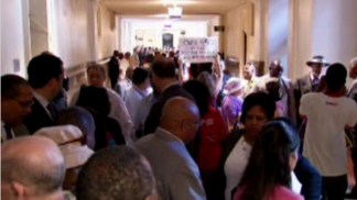 Voter ID Hearing Brings in Crowd to City Hall