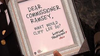Hey Commish, What Would Cliff Lee Do?