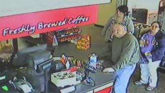 Caught on Camera: Woman Takes Man's Fallen Money