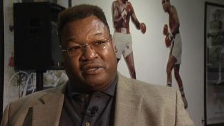 Joe Frazier Gave Larry Holmes His First Break Literally